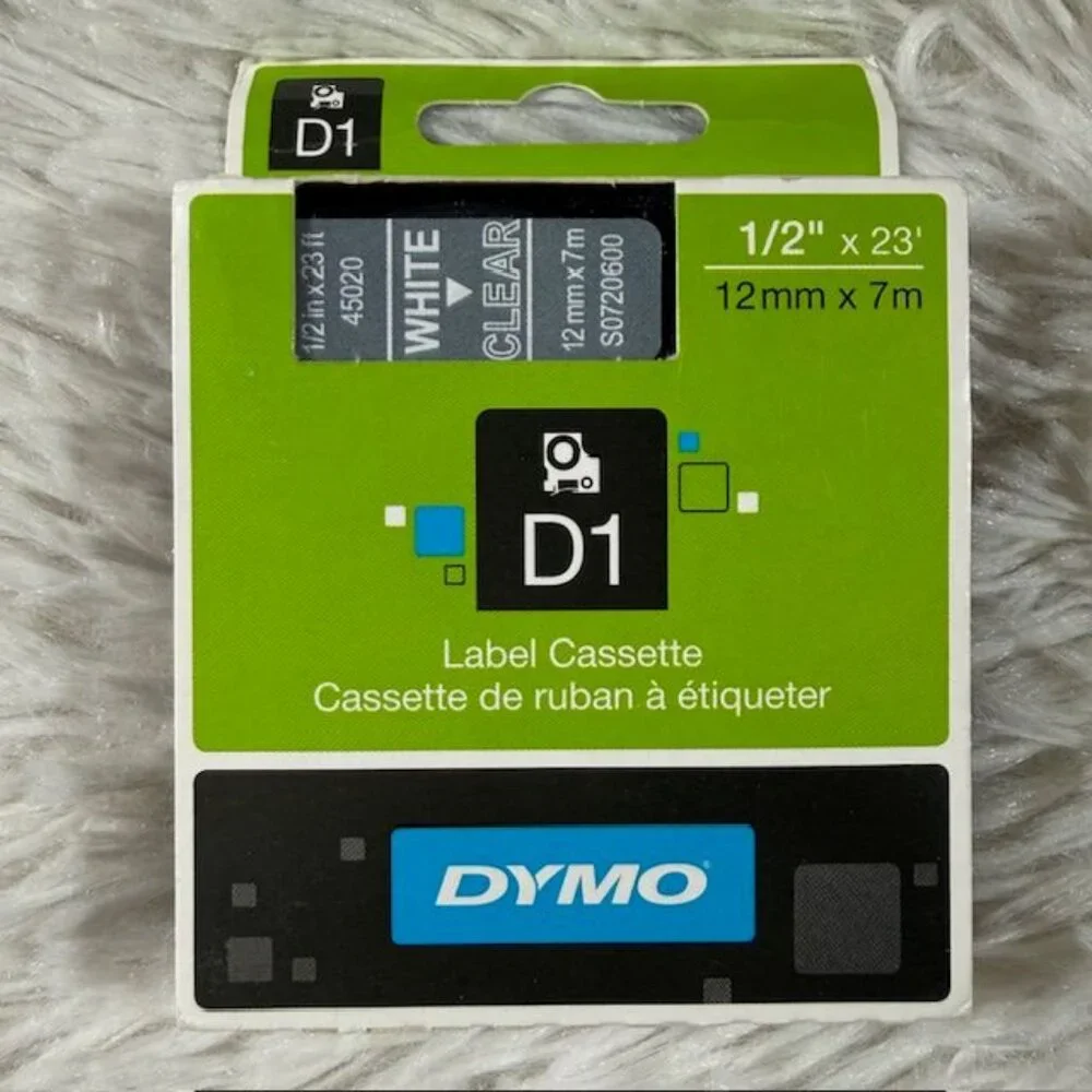 Dymo 160 Label Manager Label Maker + Dymo White/Clear 1/2